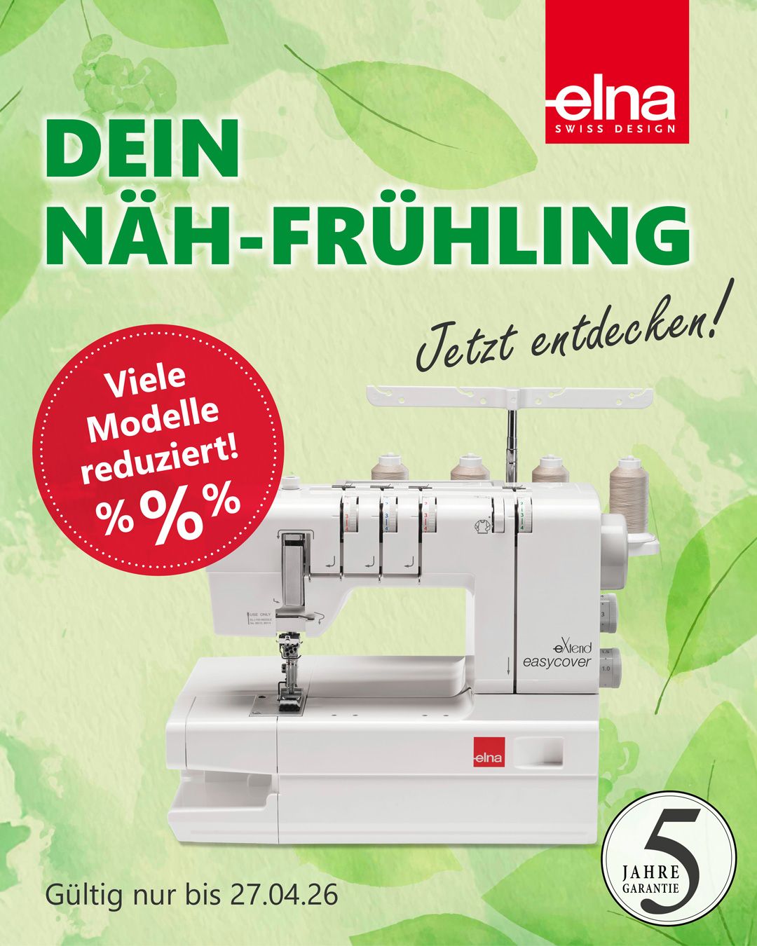 banner elna easycover